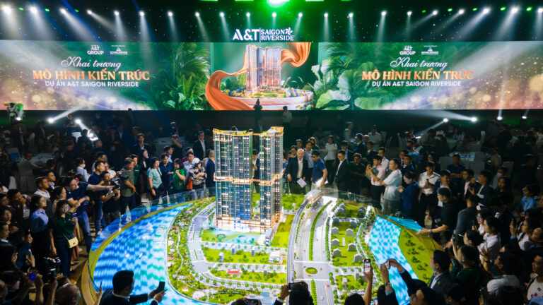 Mô hình kiến trúc dự án A&T Saigon Riverside đã thu hút đông đảo sự quan tâm đặc biệt từ khách hàng tìm kiếm một nơi an cư và giới đầu tư