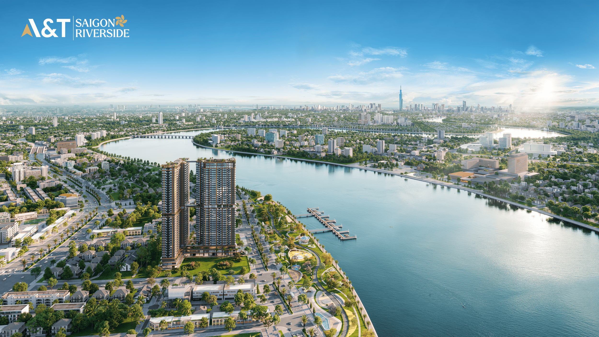 A&T Saigon Riverside - Khu căn hộ chuẩn resort bên sông Sài Gòn